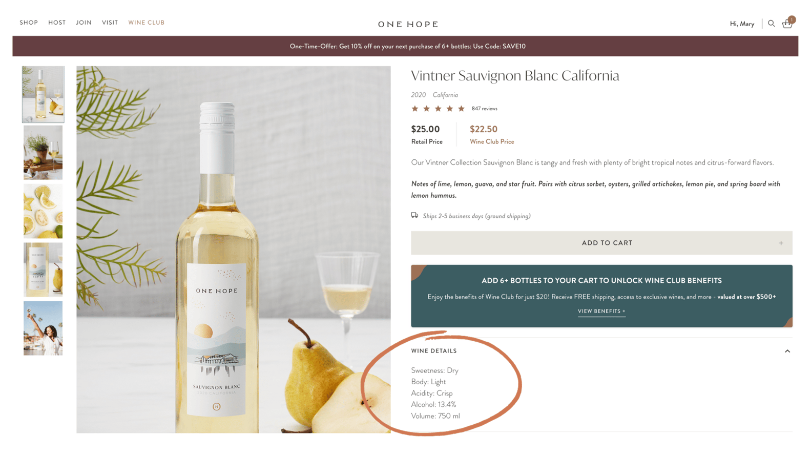 The Structure of Wine